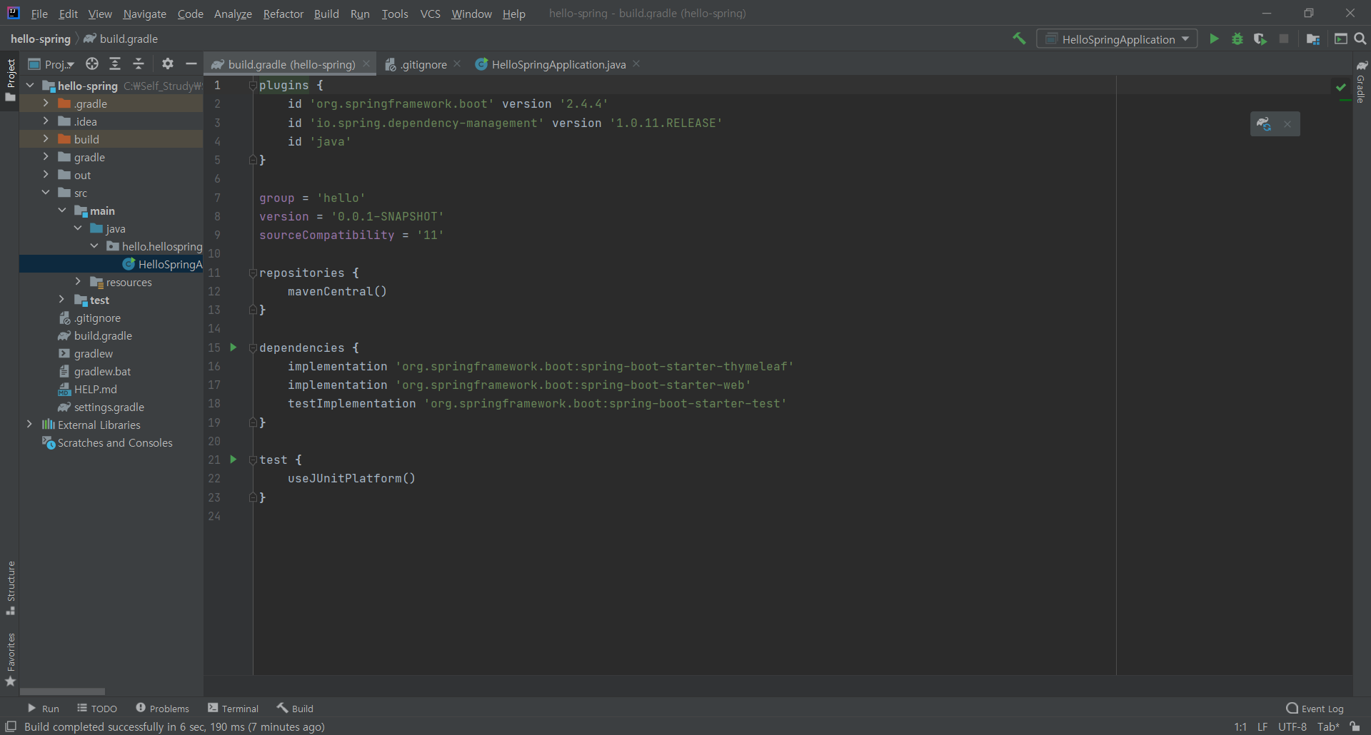 [Spring] Springboot 프로젝트를 intellij 에서 열 때 생겼던 오류 해결방안