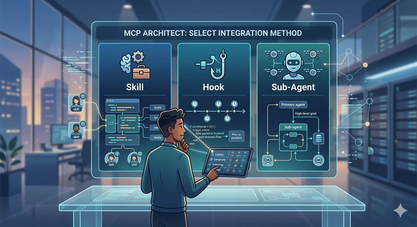 MCP, Skills, Hooks, Sub-agents: What They Are and How to Choose