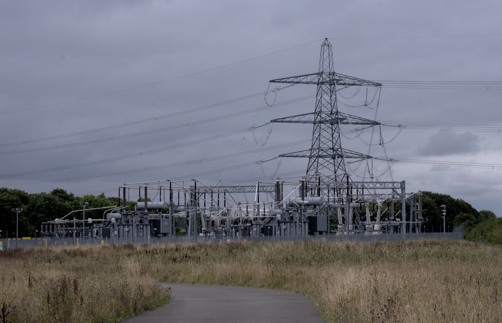 Electrical equipment at a high-voltage substation