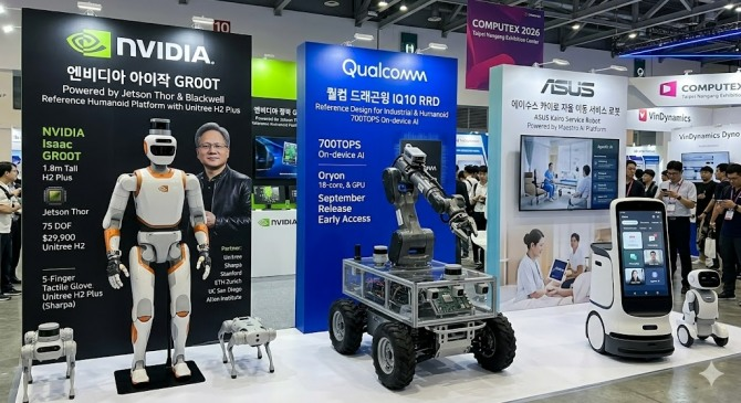 The Nvidia market worth watching now isn't data centers — it's robots